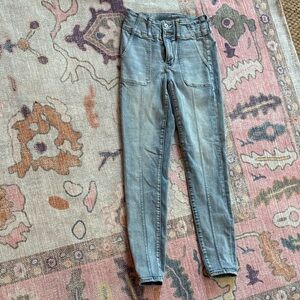American Eagle Outfitters Light Blue Jeggings